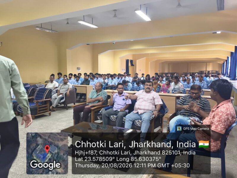 Ramgarh Engineering College Organises SIR Awareness Programme