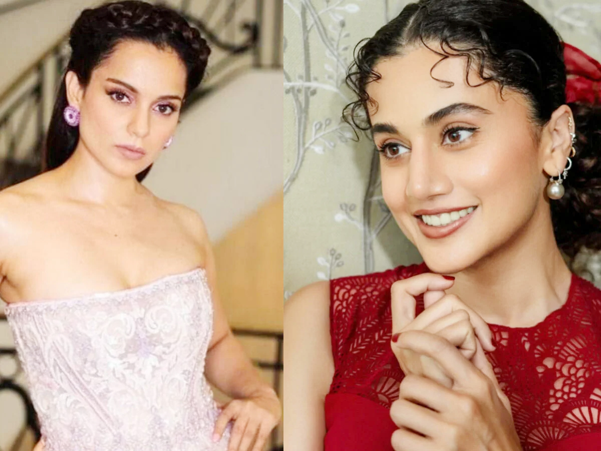 Kangana Ranaut Reacts to Taapsee Pannu’s Remarks, Defends Her Family Background
