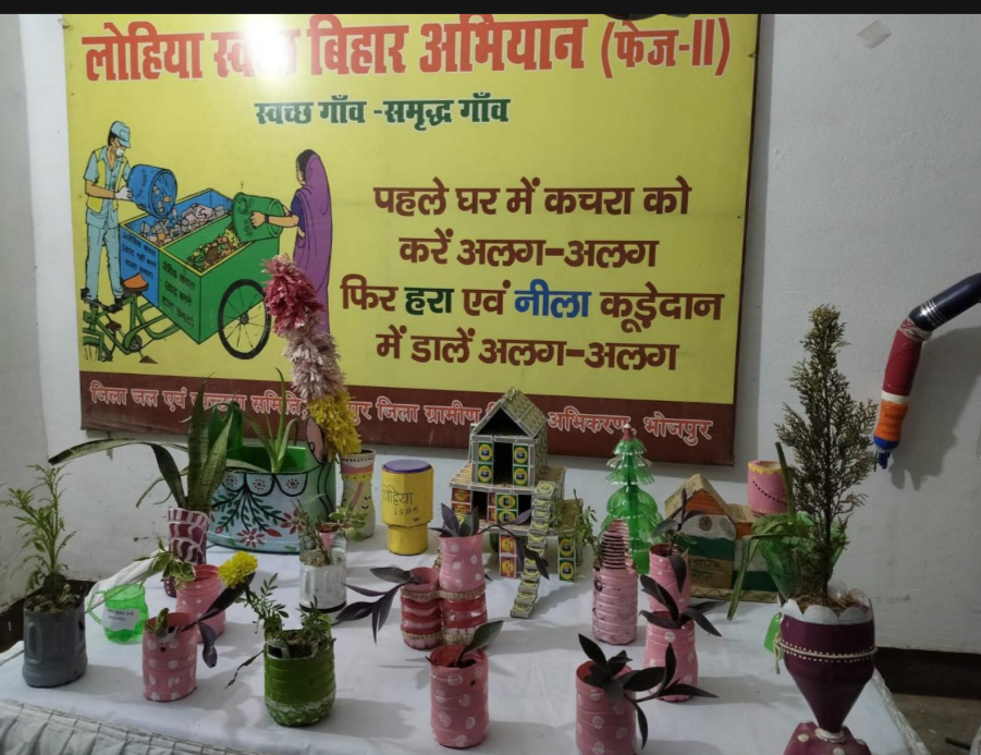 Waste to Art in Bhojpur Creates Jobs for Women and Protects Environment