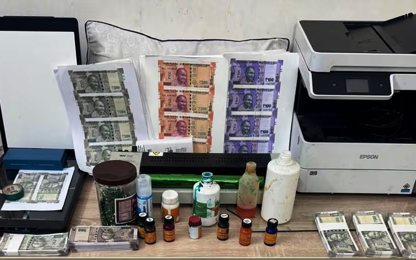 YouTube, Instagram Videos Led Trio to Fake Currency Printing, 1,124 Notes Seized