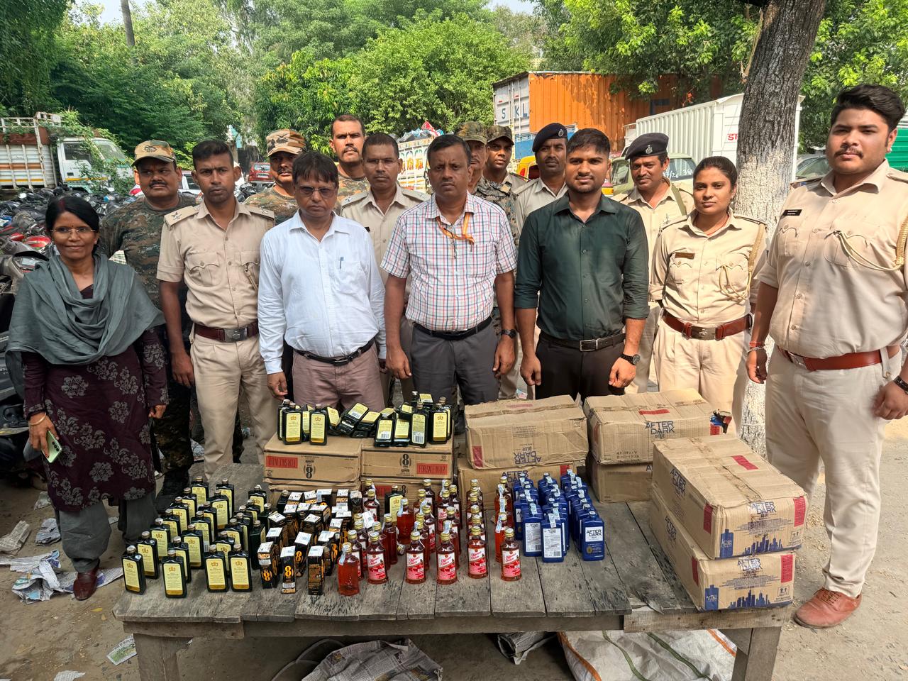 Patna Raids Recover 204 Litres of Foreign Liquor