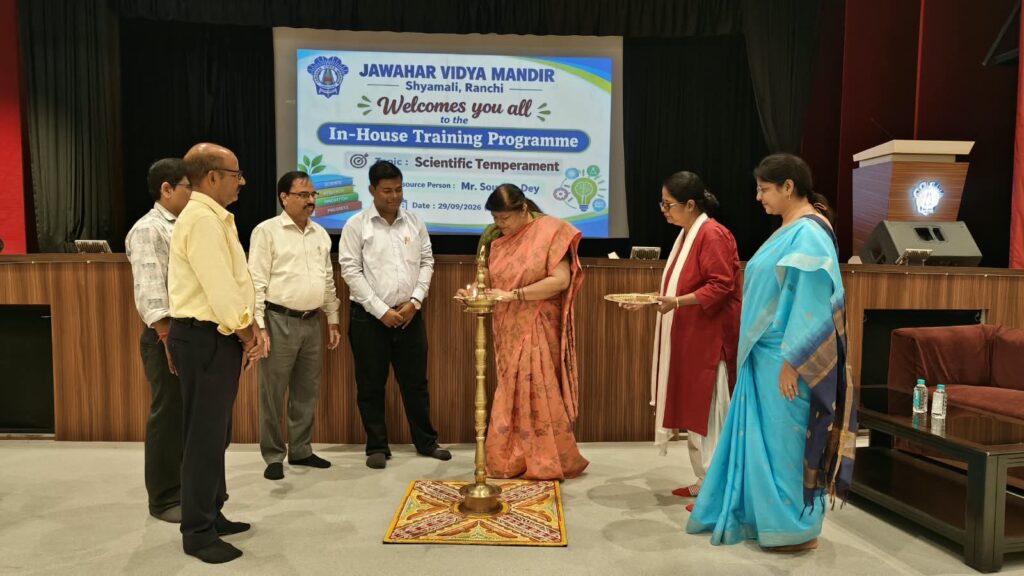 Jawahar Vidya Mandir Holds Workshop on Scientific Temperament