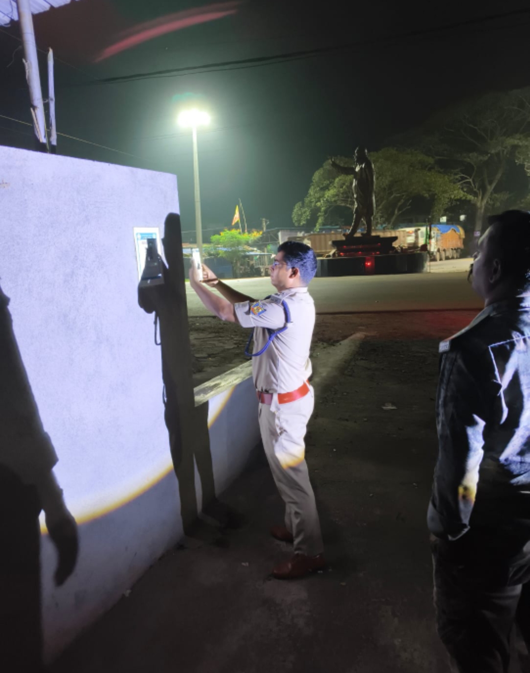 Rakshak App Barcodes Installed at 14 Sites to Track Police Patrols Digitally
