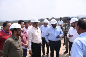 Chatra DC Ravi Anand Reviews Operations at NTPC North Karanpura