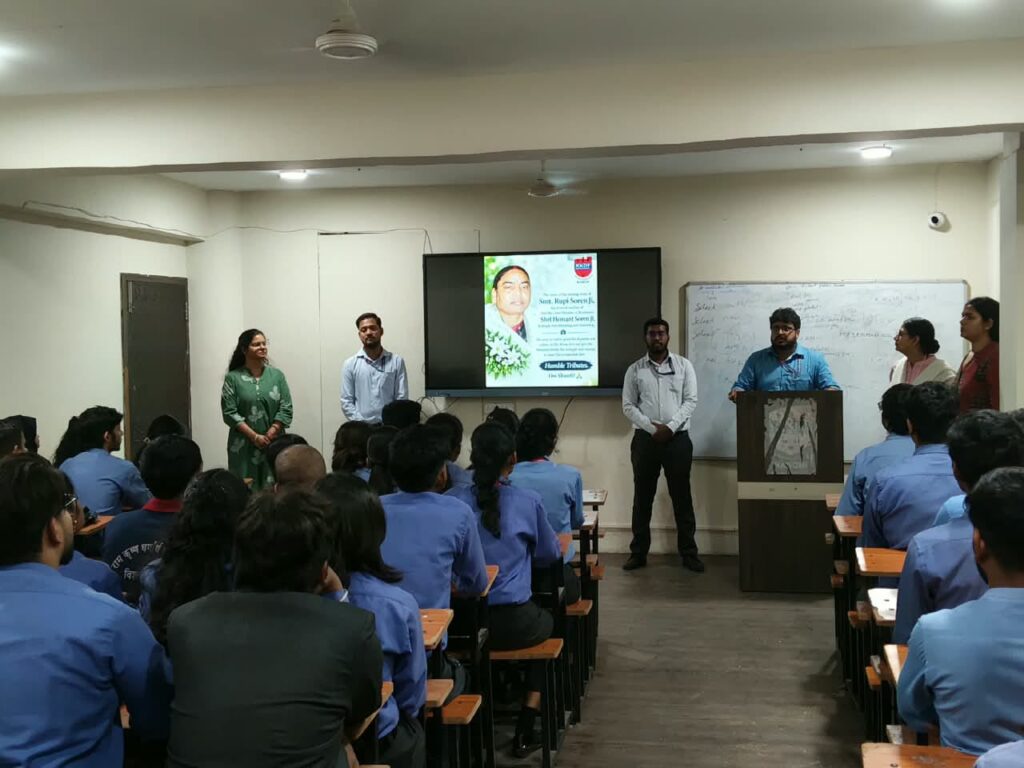 RKDF University Holds Condolence Meeting for Rupi Soren