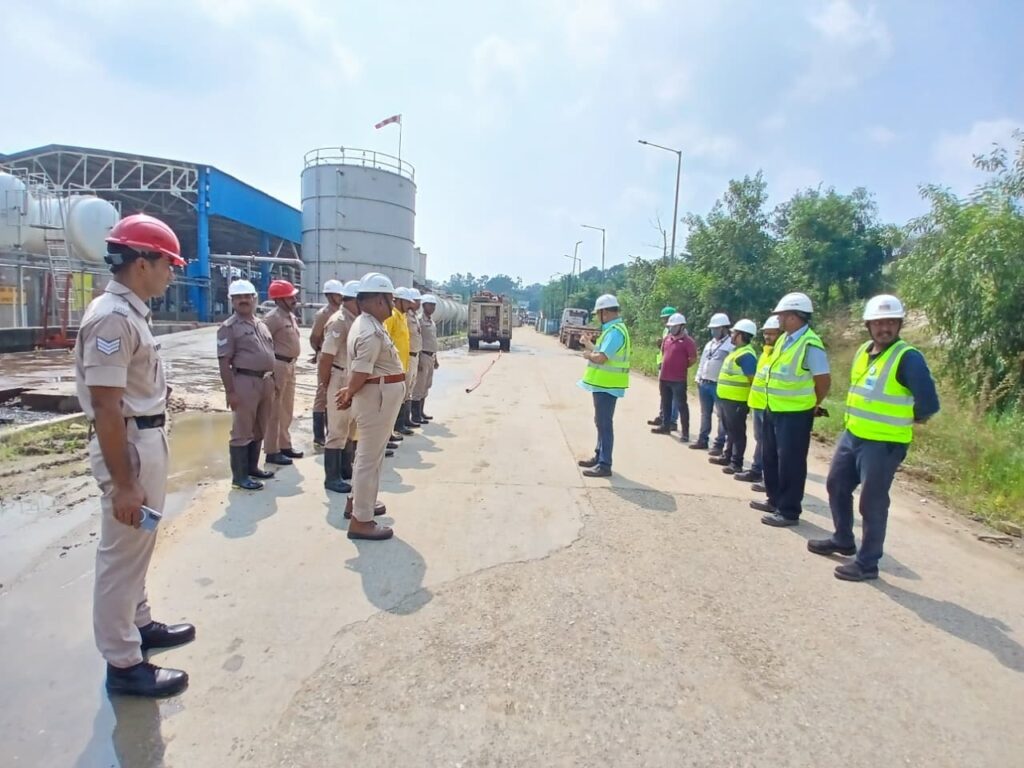 PVUNL Conducts Chemical Safety Mock Drill to Assess Preparedness for Hydrochloric Acid Release