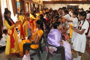Saraswati Shishu Vidya Mandir, Dhurwa, Ranchi, Organises Matri Pujan Programme