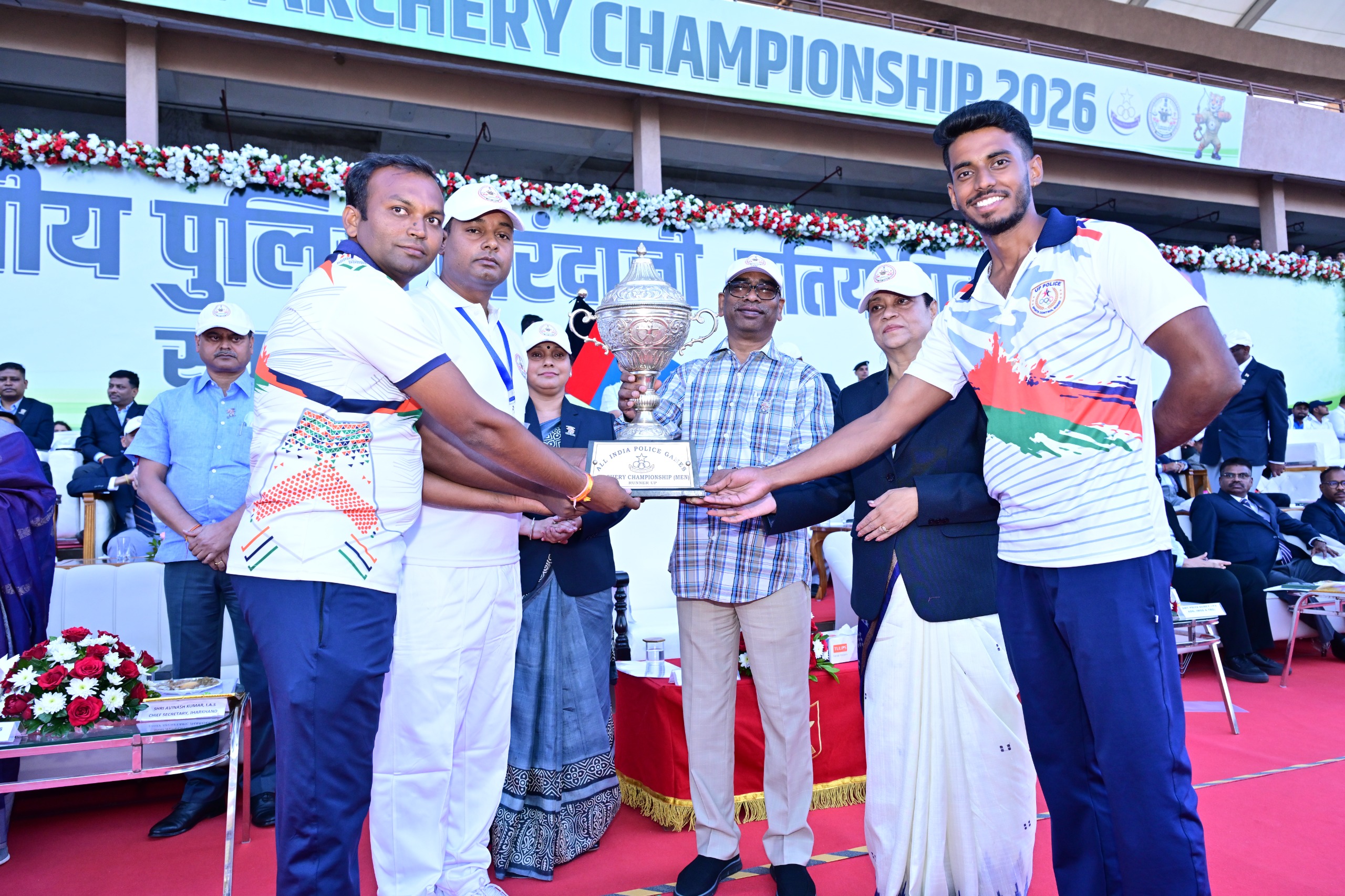 1. Hemant Soren Honours Winners at All India Police Archery Meet in Ranchi
