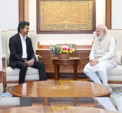 TVK Slams BJP Over Saffron Depiction of Thiruvalluvar After Modi-Vijay Meet