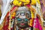 Baba Mahakal Adorned as a King on Sharad Purnima; Divine Decoration During Bhasma Aarti