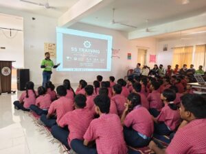 ESL Steel Organises Cleanup and Plantation Drive at DY Patil School